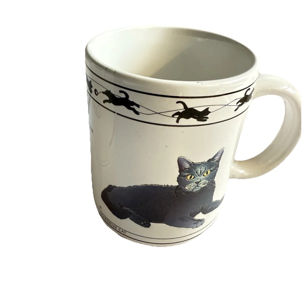 Cat Lovers Ltd Chartreaux and Turkish Van Cat Coffee Mug Houston Harvest‎